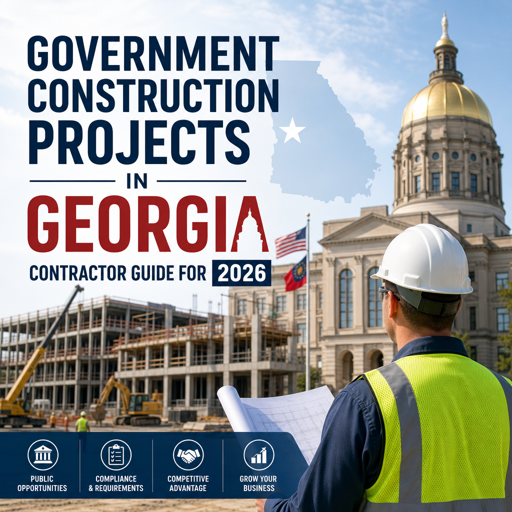 Georgia contractor guide for 2026 on government construction projects, compliance, and business growth tips