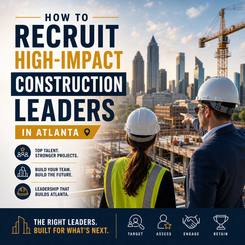 Construction leaders in Atlanta planning projects and building strong teams